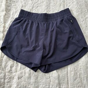 CRZ YOGA Women's Dark Blue Athletic Shorts